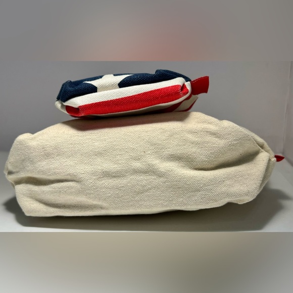 VS PINK CANVAS MAKEUP BAG & COIN PURSE - Picture 5 of 15